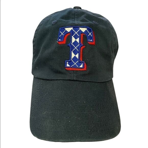 Texas Rangers New Era Strapback Womens Hat MLB baseball Blue Red White - Picture 1 of 5